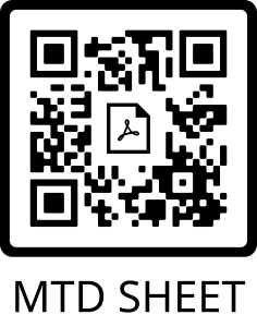 QR code linking to the Poseidon Marbelite Mixing, Application and Care Guide (PDF)