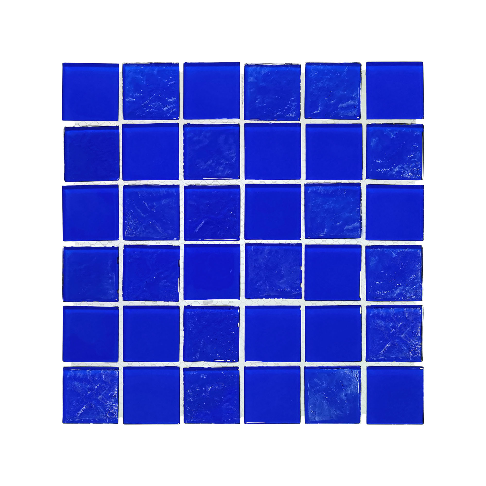 Bright Blue Pool Mosaic
